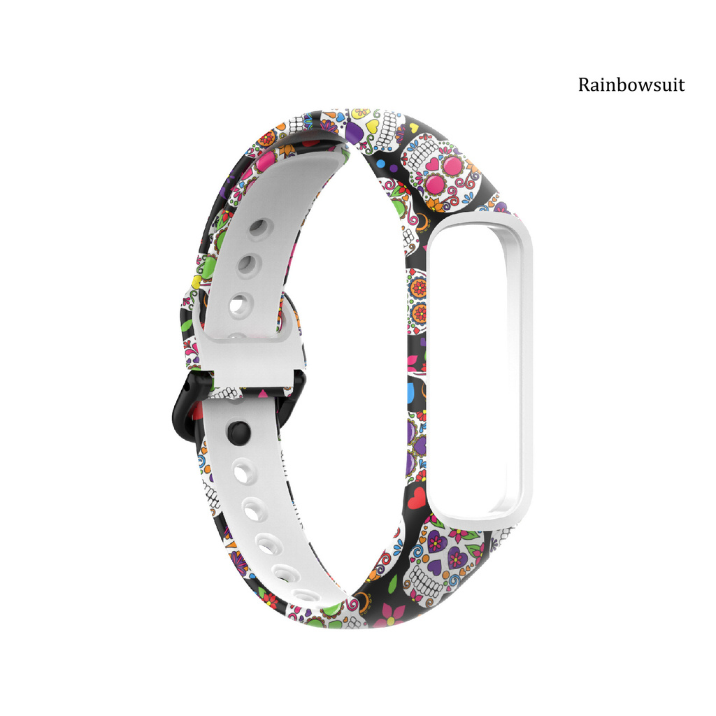 Dây Đeo Silicon Mềm Thay Thế Cho Đồng Hồ Thông Minh Samsung Galaxy Fit2 Sm-R220