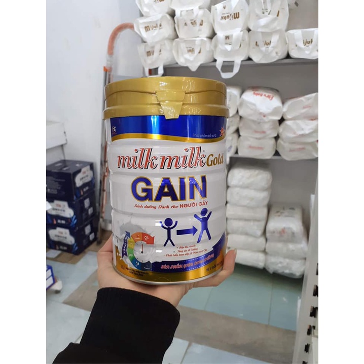 Sữa tăng cân Milkmilkgold 900g - tăng cân hiệu quả cho người gầy