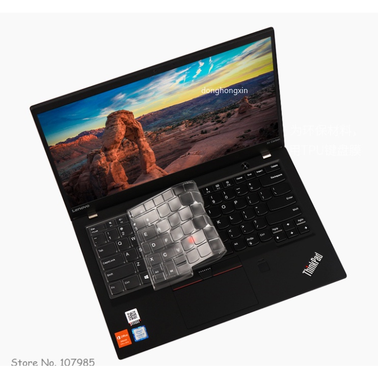 Miếng Dán Bảo Vệ Bàn Phím Bằng TPU Cho Lenovo ThinkPad T14 T14S E14 Gen 2 L14 Gen 2 P14s Gen 2 X1 Yoga Gen 3 4 5 th