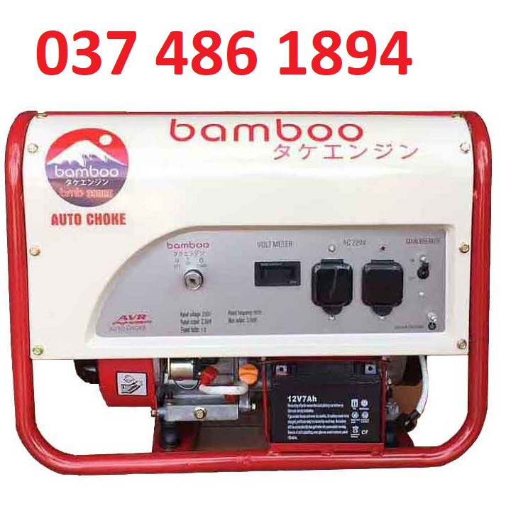 Máy Phát Điện Chạy Xăng 8Kw Bamboo 9800EX