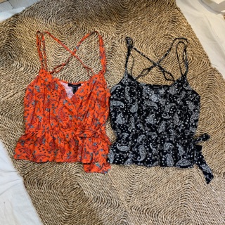 Áo 2 dây peplum
