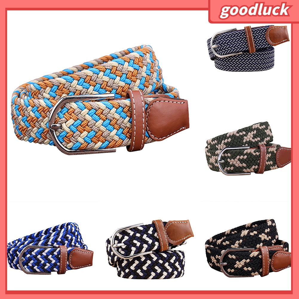 Thắt Lưng Bện Dây Thời Trang Cho Nam Nữ