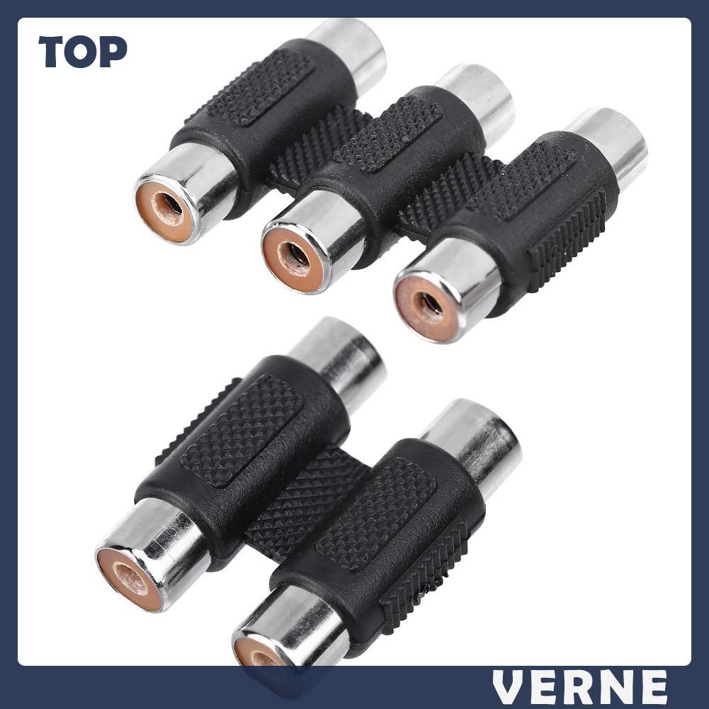 Giắc Cắm Chuyển Đổi Từ Verne Rca Female Sang Rca Female | BigBuy360 - bigbuy360.vn