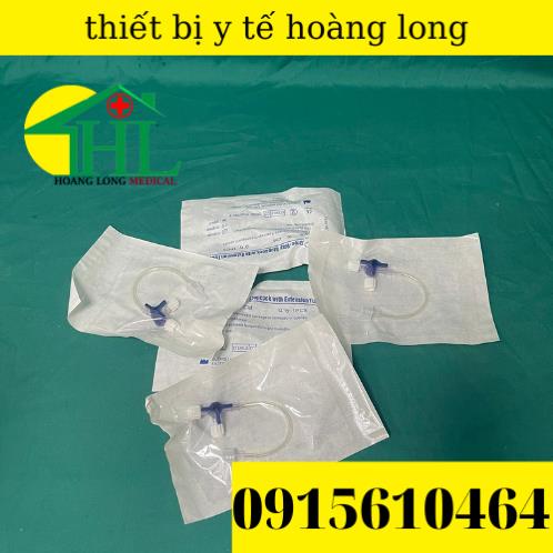 ❤ KHÓA 3 CHIA -3 CHẠC (chạc 3 tiêm) CÓ DÂY NỐI 10cm Khoá 3 ngã truyền dịch có thêm dây dẫn 10cm