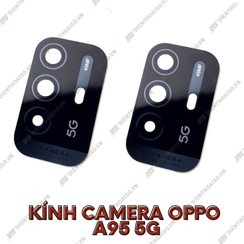 Kính camera oppo a95 5g kèm keo dán