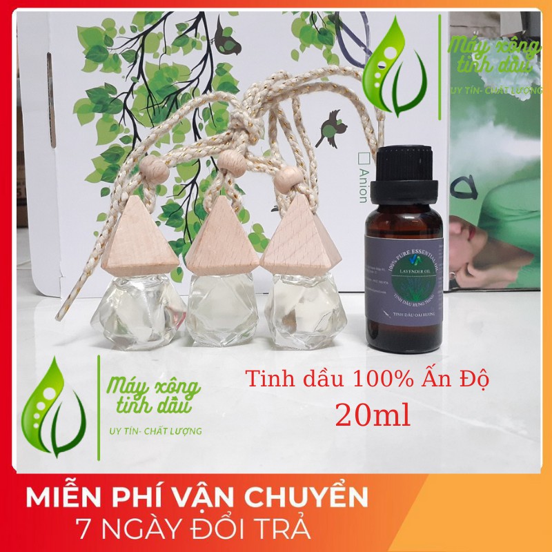 Tinh dầu Oải Hương thiên nhiên có kiểm định | Nhập khẩu Ấn Độ 100% | Hoàn tiền nếu không hài lòng