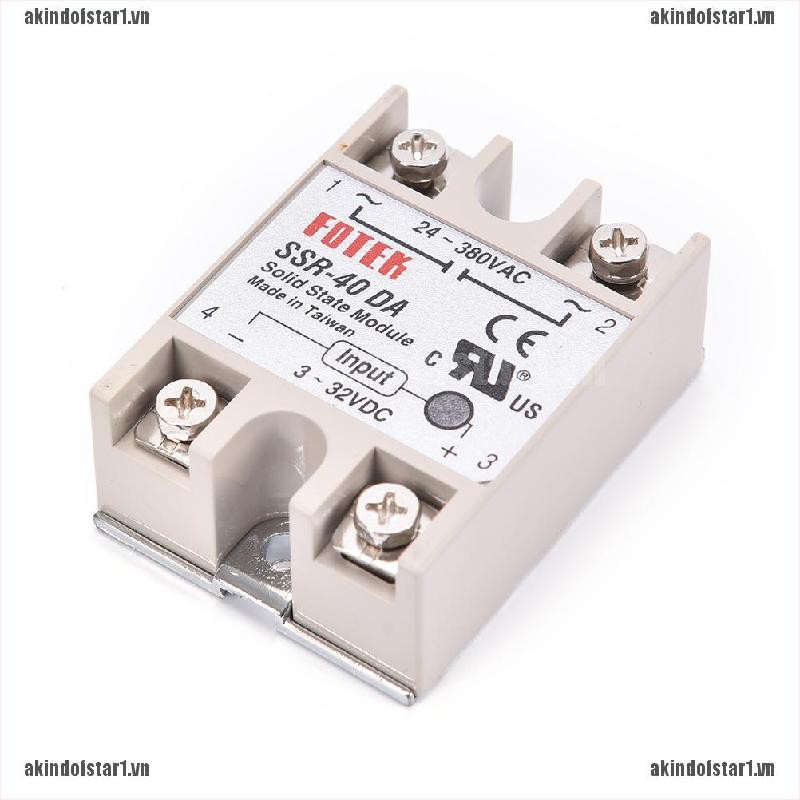 Rơ Le Trạng Thái Rắn Ssr 40a Ssr-40Da 40a