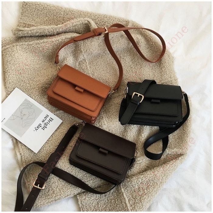 Túi xách nữ thời trang, Túi đeo chéo vai 3 ngăn đi chơi đi làm - QV Fashion