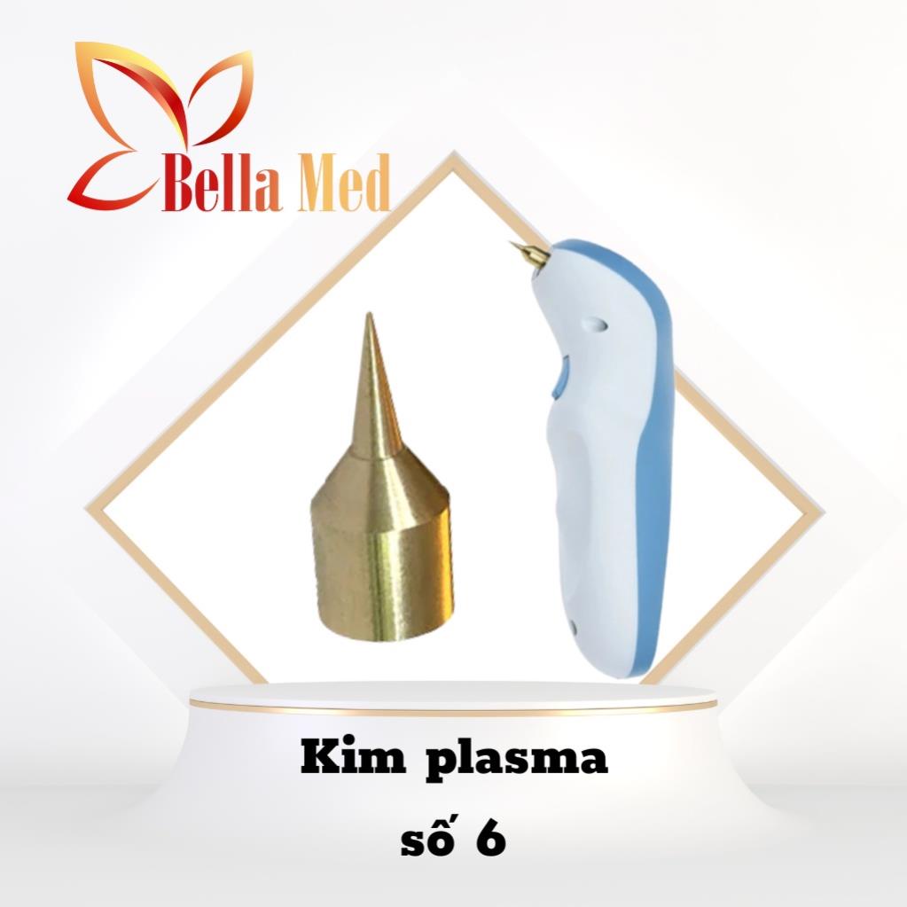 Kim máy nhấn mí plasma đầu kim vàng