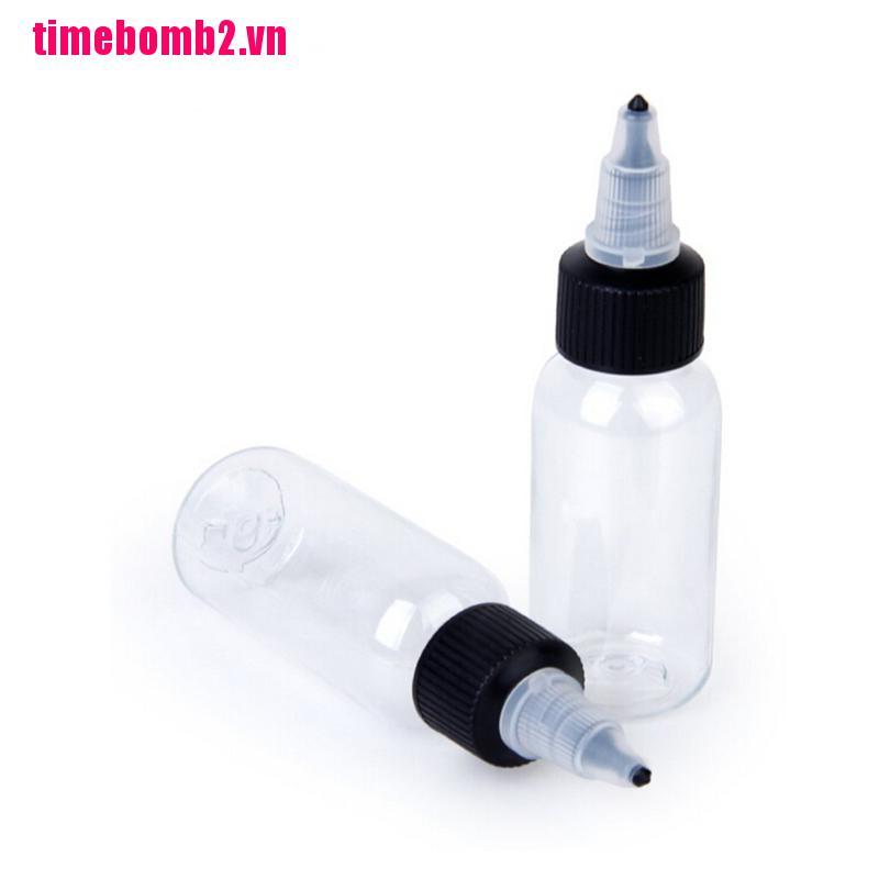 Hũ Nhựa Rỗng 30ml 1oz Đựng Mực Xăm Có Nắp Vặn Tiện Dụng
