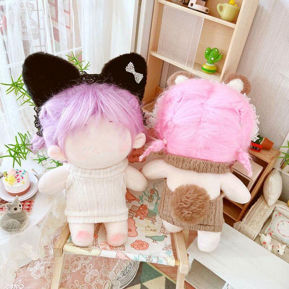 Áo Sweater Hình Trái Tim Cho Búp Bê 20cm