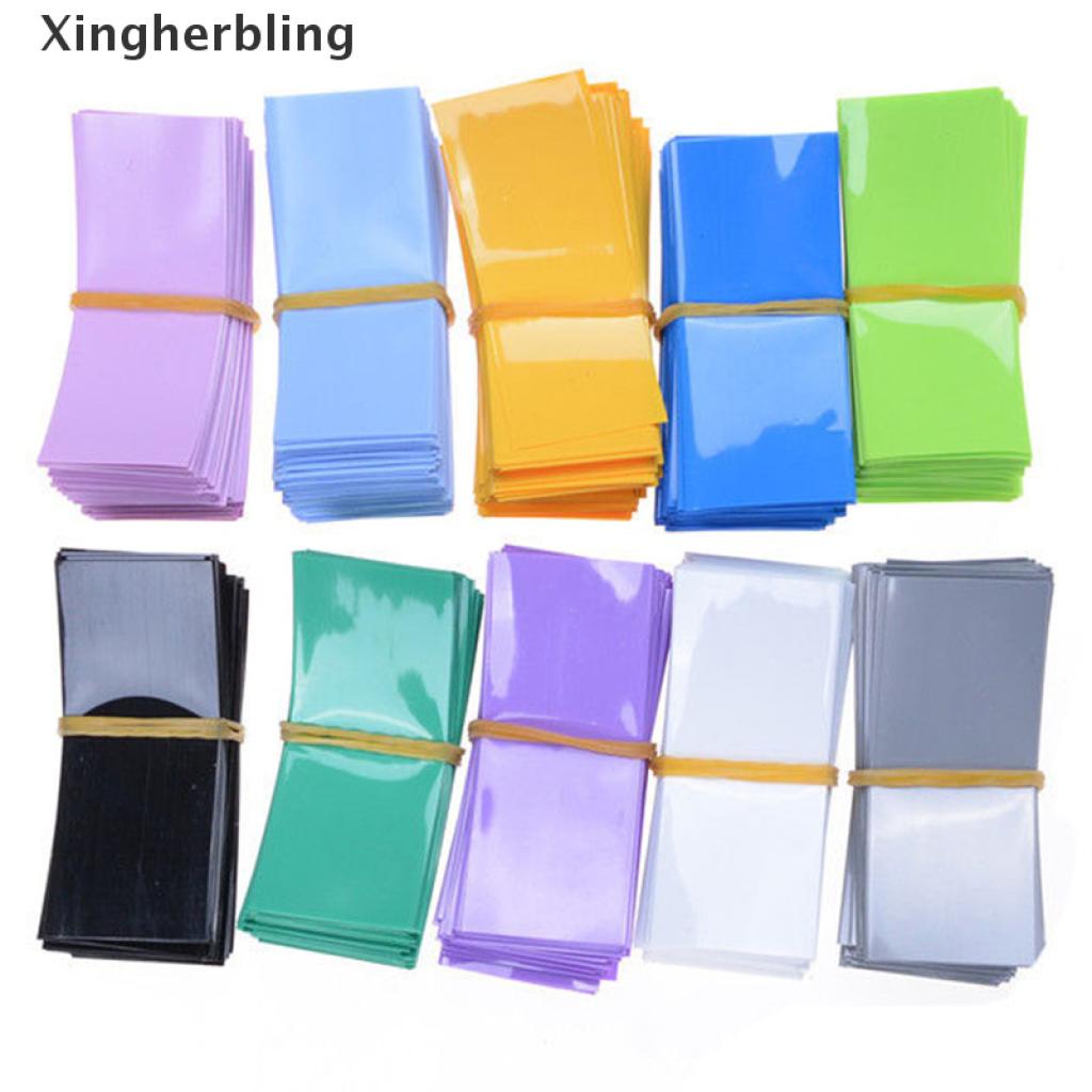 Set 100 Tấm Phim PVC Bọc Pin 18650 Chuyên Dụng Ốp