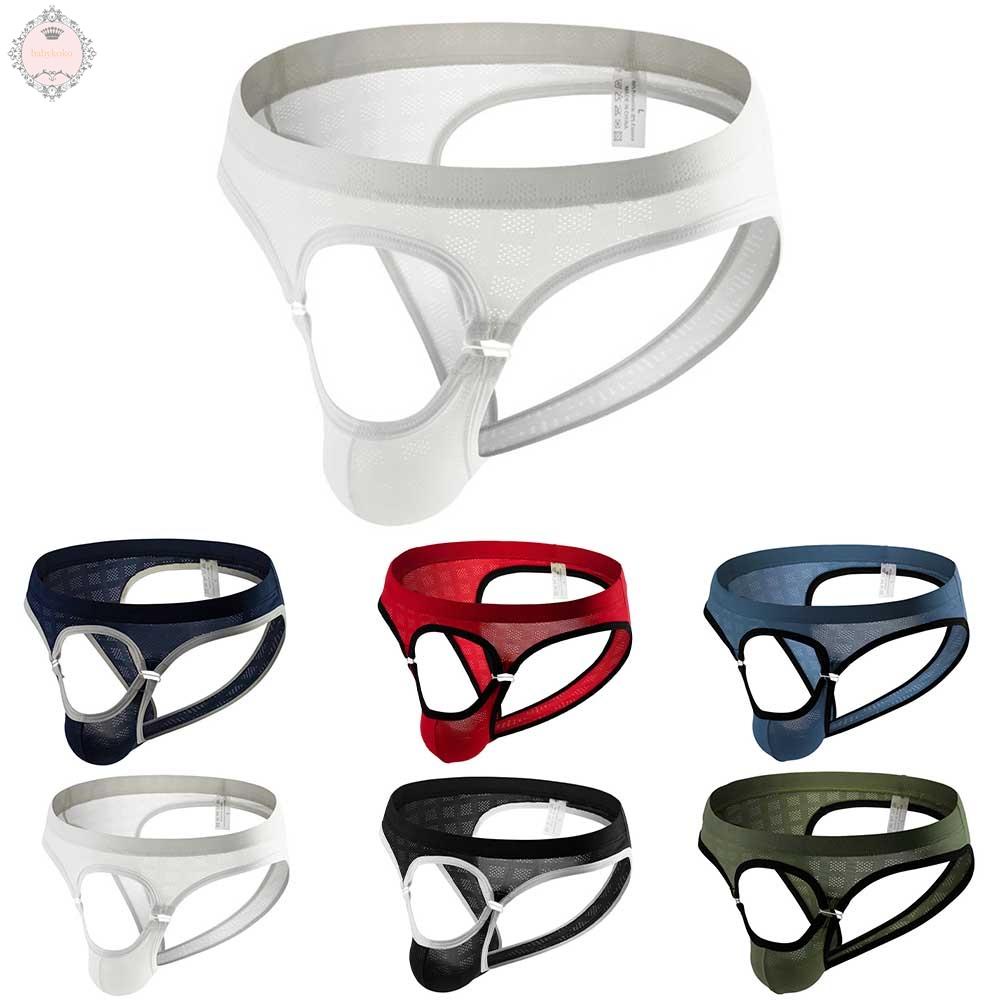 Men Underwear Open Front Hole Panties Seamless Underpants Best Popular