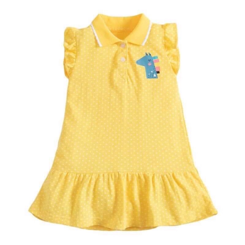 Váy Little Maven cho Bé Gái Chất Liệu Cotton, Thấm Hút, Thoáng Mát Cho Bé