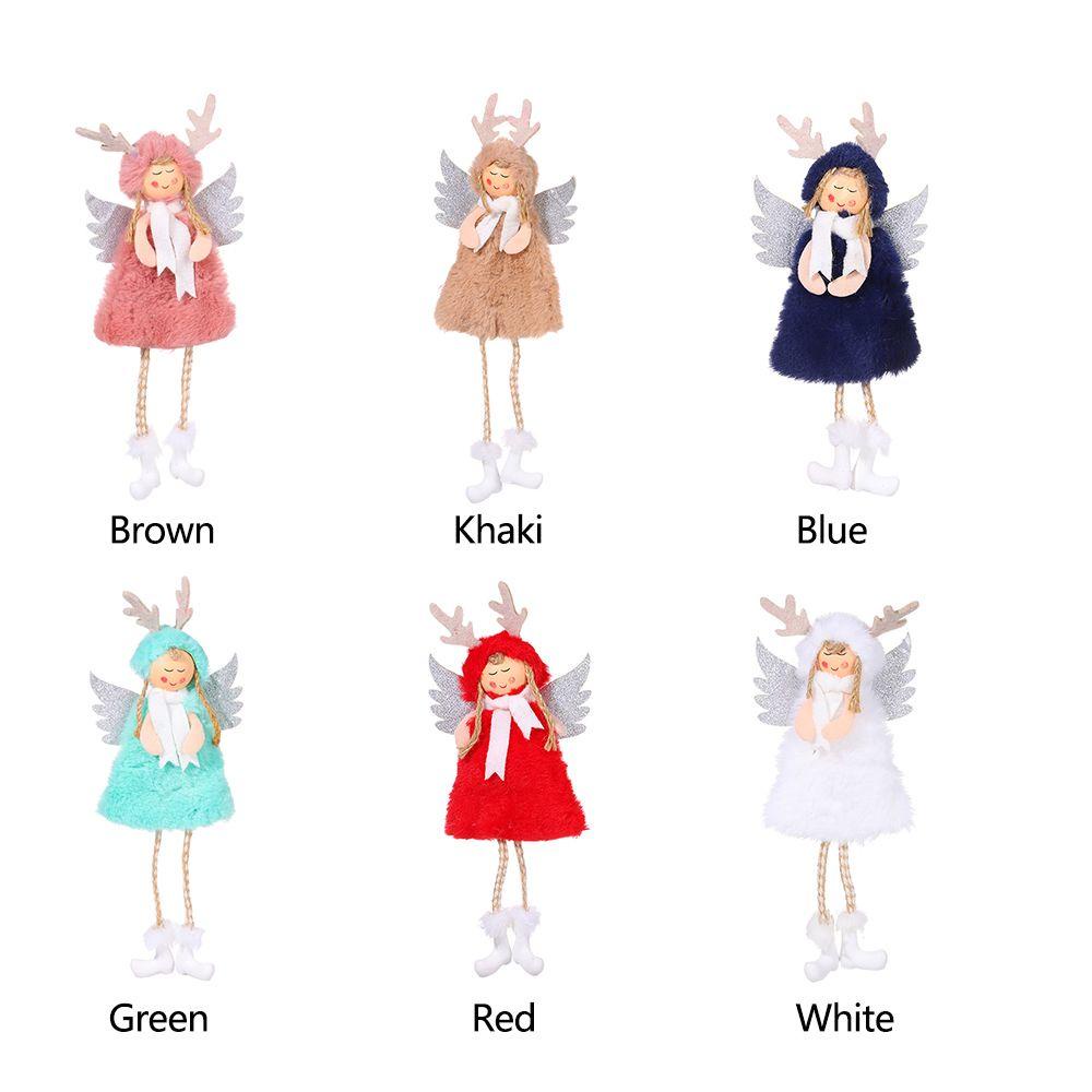PINEVN Phụ Kiện Treo Trang Trí Cây Thông Giáng Sinh Hình Thiên Thần Đáng Yêu DIY
