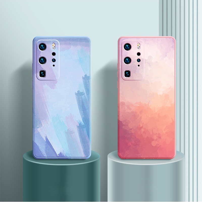 Art Painting Casing Redmi Note 10 Watercolor Silicone Phone Case For Xiaomi Redmi Note 10 9 Pro Max 10S 4G 5G Shockproof Android Soft Cover