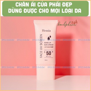 KEM CHỐNG NẮNG HÀN QUỐC HEMIA-Cho mọi loại da SPF50+ PA++++