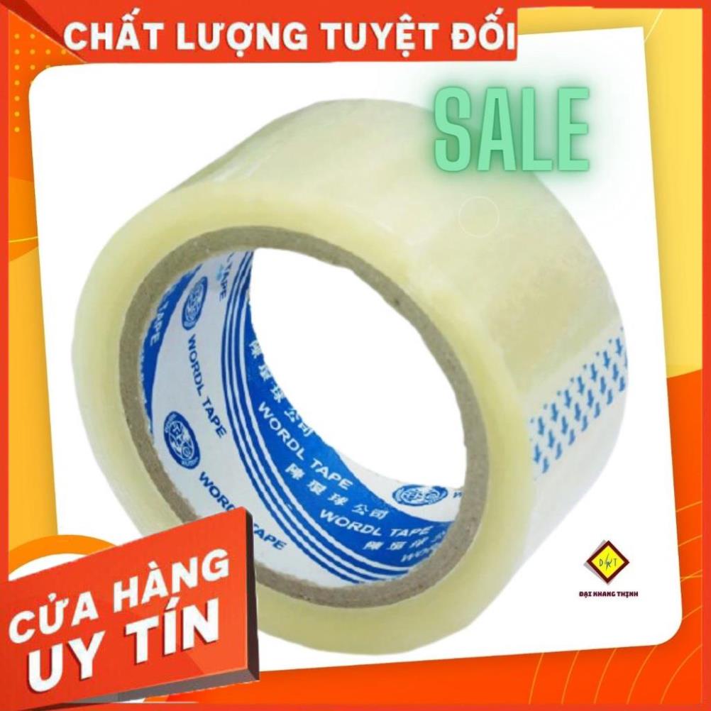 Băng keo trong 5cm băng keo dán thùng ĐẠT CHUẨN