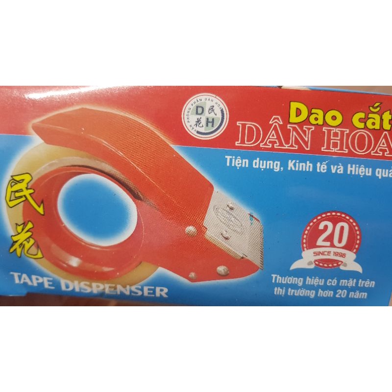 Dụng cụ cắt băng keo 5 phân bằng sắt dán thùng nhanh tiện lợi