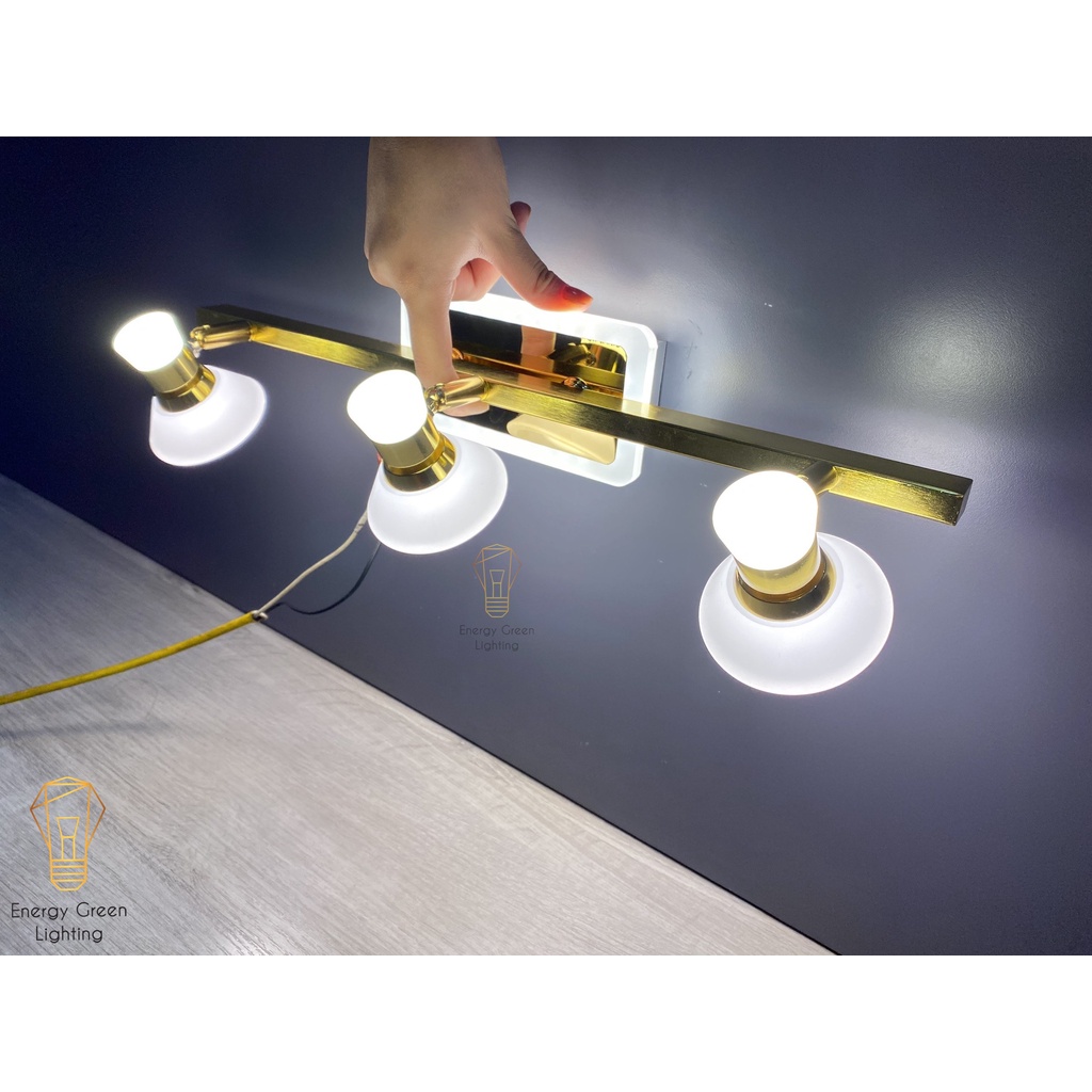 Đèn soi tranh - rọi gương Energy Green Lighting 7475-3 - Điều chỉnh góc chiếu - 3 Chế độ ánh sáng - Bảo Hành 12 Tháng