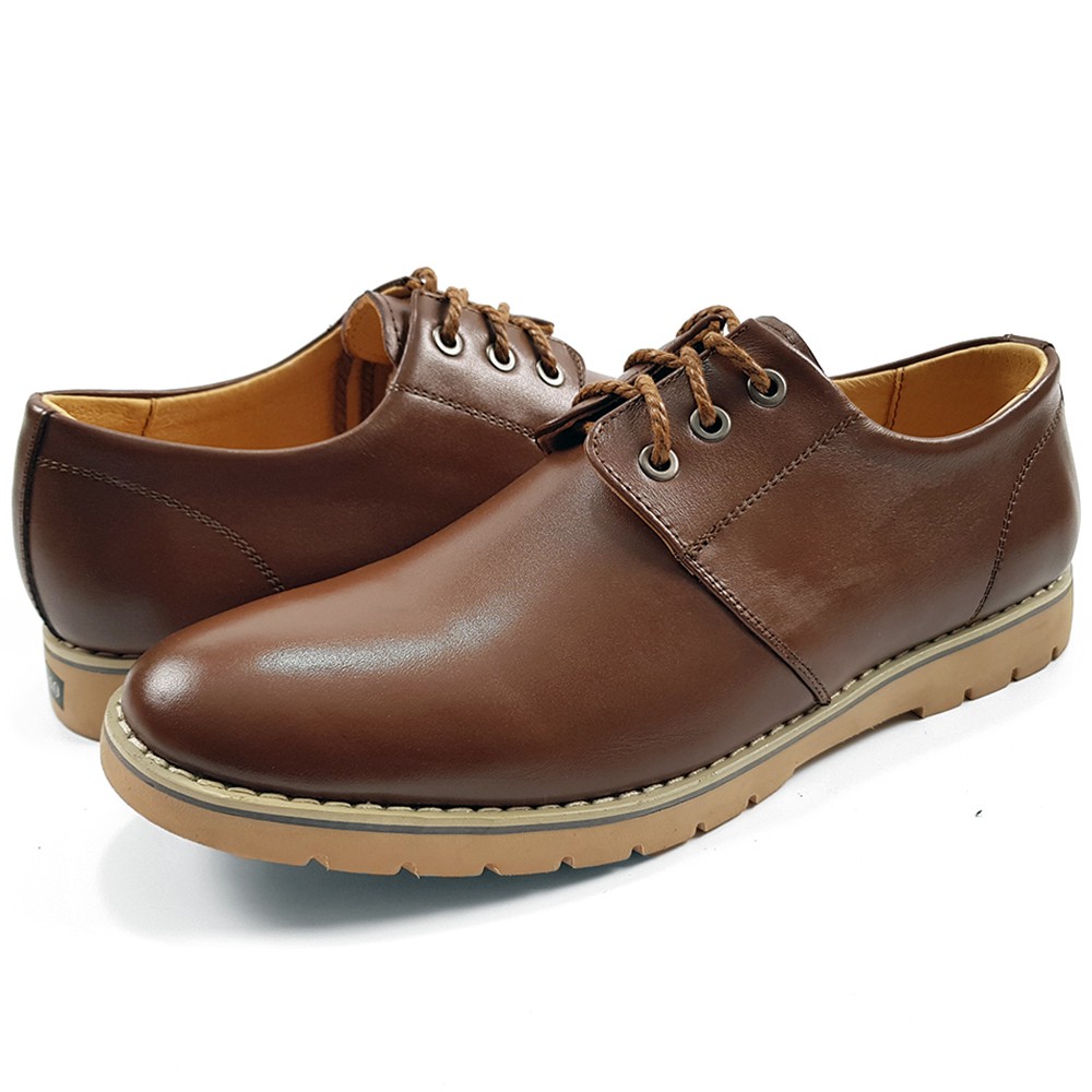 Giày Dr Nam Da Bò Thật Buộc Dây DR01ES