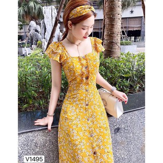 ĐẦM XÒE TIỂU THƯ XINH YÊU DUYÊN DÁNG | ĐẦM HOA