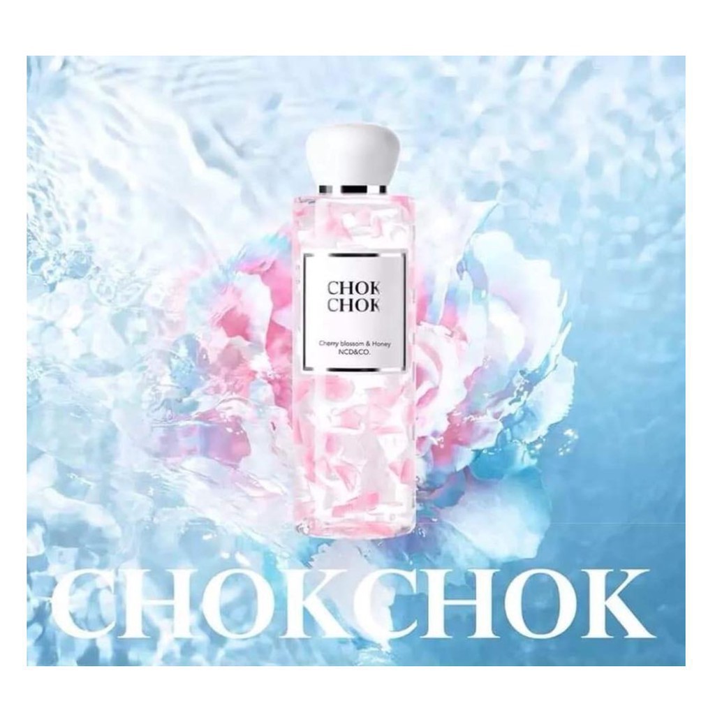 ( KB233 )  Sữa tắm dưỡng ẩm sáng da Chok Chok Cherry Blossom & Honey 250ml( huongle )