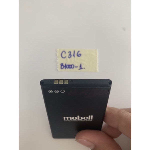 Pin Mobell C316 Chính Hãng , Mới 100% mã pin B1000-1