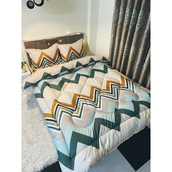 Set phao 5 món _ Polly Cotton _ H Cam - Tim Xước - Guci Xanh