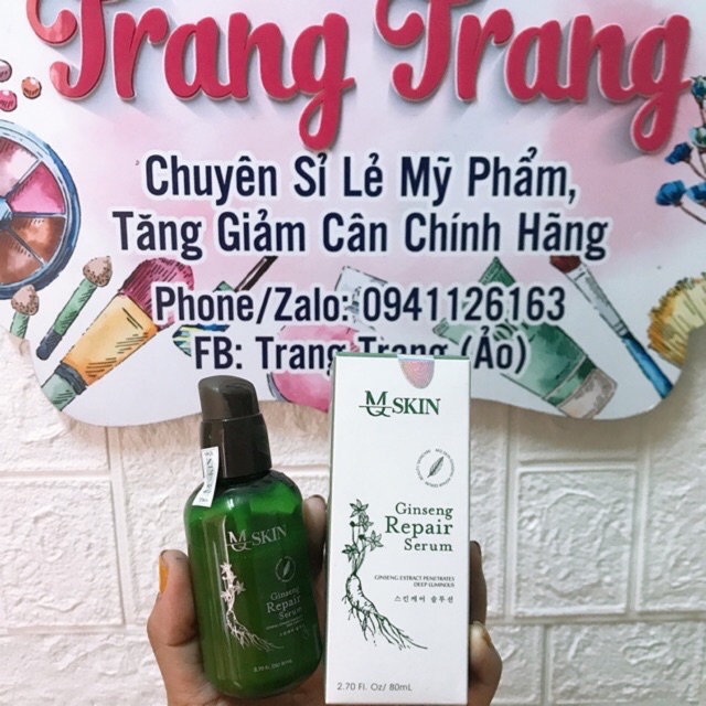 TÁI TẠO DA MQ SKIN- THẤY DA NHÂN SÂM [ chính hãng ]