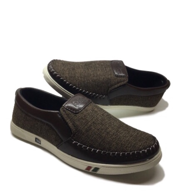 NHAP FSS12DEC 20%  GIẦY LƯỜI VẢI NAM SLIP ON THANH LỊCH