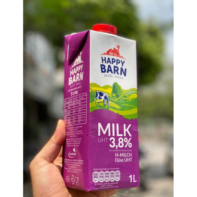 Sữa tươi Happy Barn 3,8%