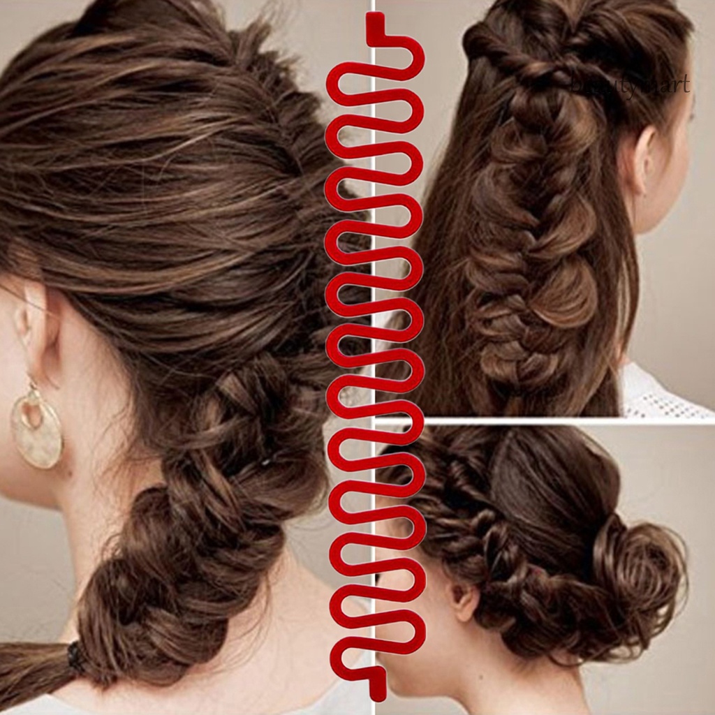 [Hàng mới về] Thanh tết tóc bằng nhựa chuyên dụng cho trang điểm