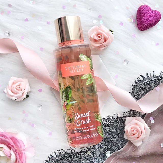 ✪ Xịt + Dưỡng Body Mist Victoria’s Secret "VELVET PETALS" 10ml ✪ | Thế Giới Skin Care