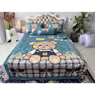 Bộ drap thun lạnh ý 5D cao cấp