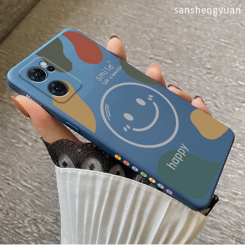Ốp Điện Thoại Silicone Mềm Màu Trơn Cho realme 9i realme 9 pro plus