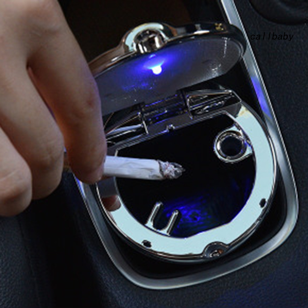 CL-Universal Car Auto Cigarette Smoke Ashtray Ash Holder Container with LED Lights