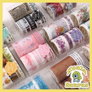 Set 7 cuộn WASHI TAPE nghệ thuật ZAOMO trang trí nhật ký, sổ tay bullet journal nhiều màu sắc