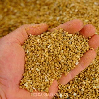 Đá khoáng Masato Hàn Quốc dùng rải mặt chậu sen đá, xương rồng - thoáng khí, cách nhiệt tốt, màu đẹp đậm nét