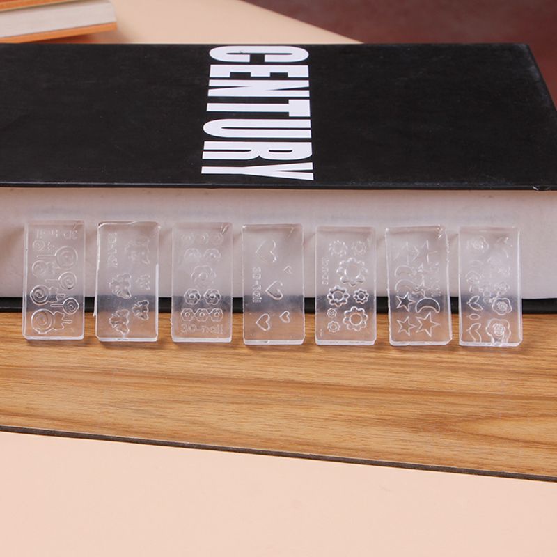 Set 30 Khuôn Silicone Tạo Hình Hoa 3D Trang Trí Móng Tay DIY