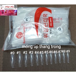 Móng up tay hàn fom thang  túi 600 móng