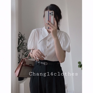 áo sơ mi nữ công sở tay bồng lịch sự