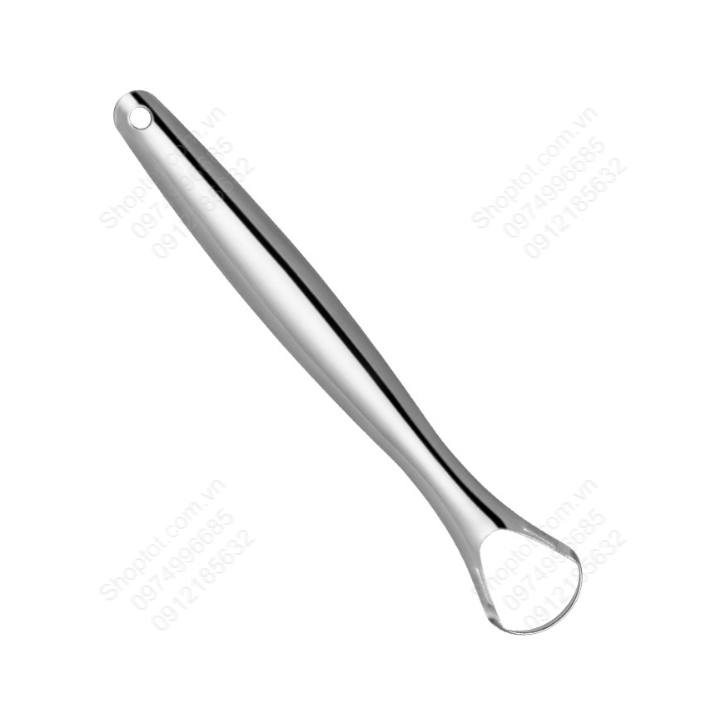 Bộ 2 dụng cụ cạo lưỡi làm bằng inox không gỉ, giúp làm sạch lưỡi cho hơi thở thơm mát