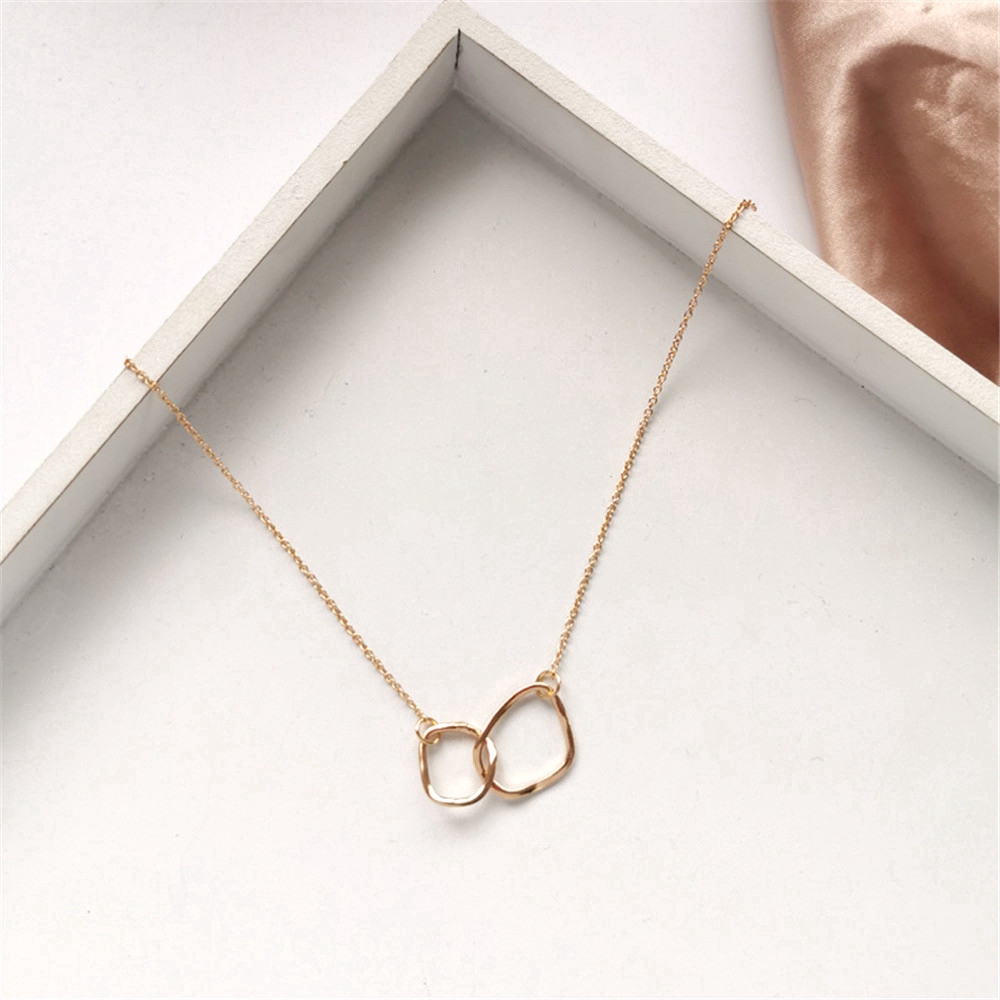 Dây chuyền mặt hình móc xích độc đáo thời trang cho nữ