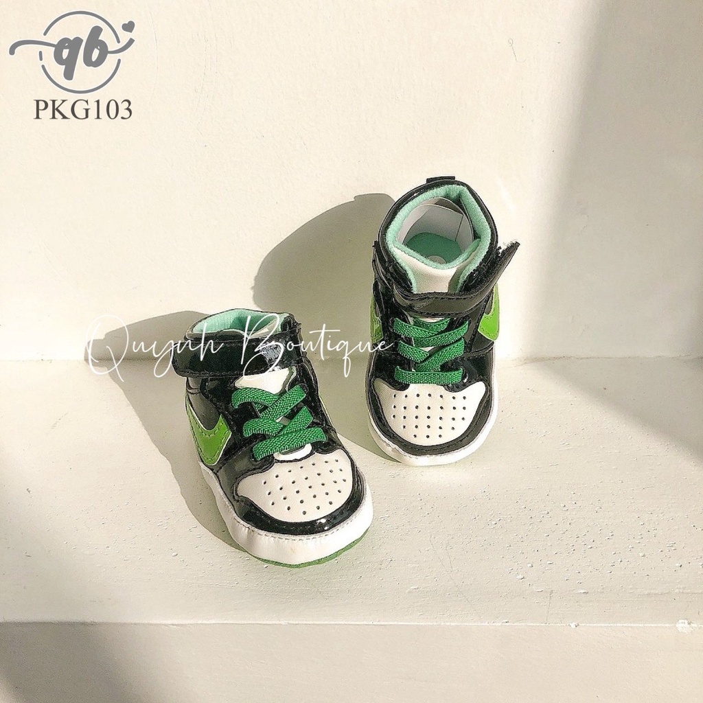 Giày dép xinh trẻ em Quỳnh Boutique Mẫu giày Joden cổ cao cho bé