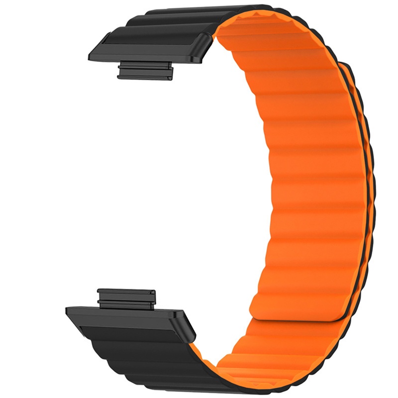 Dây Đeo Silicone Khóa Nam Châm Cho Đồng Hồ Thông Minh Huawei Iwatch FIT 2