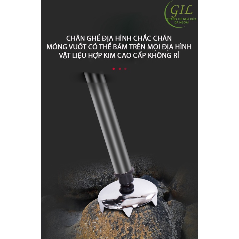 Ghế ngồi câu cá địa hình đa năng 07