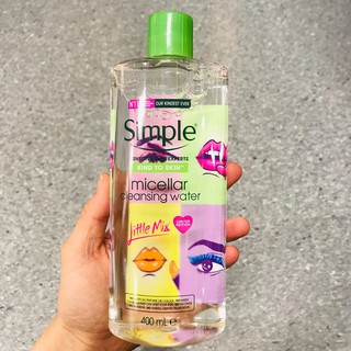 NƯỚC TẨY TRANG SIMPLE CLEANSING WATER 400ML