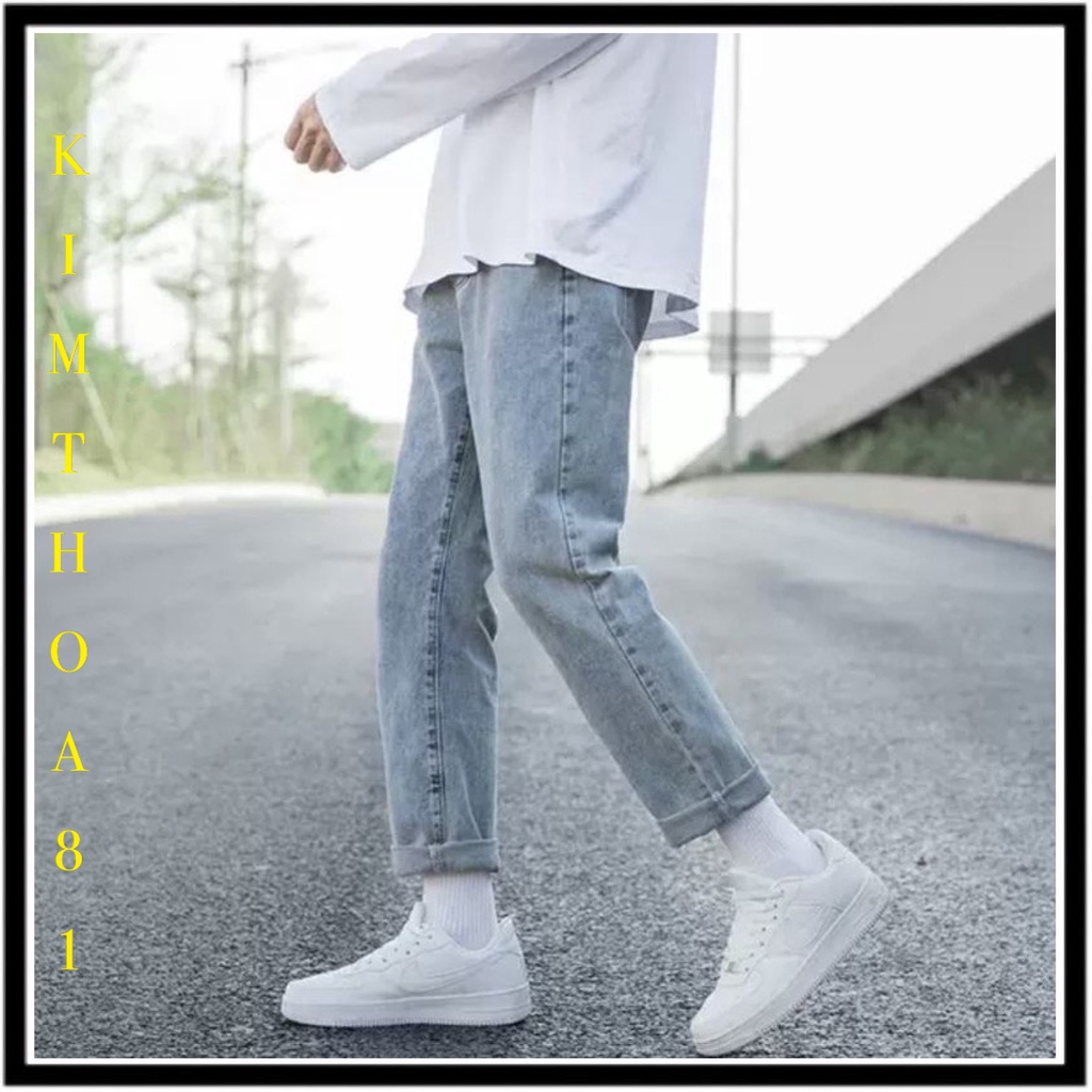 Quần jean nam, nữ, baggy, ống suông rộng,Top xu hướng 2021