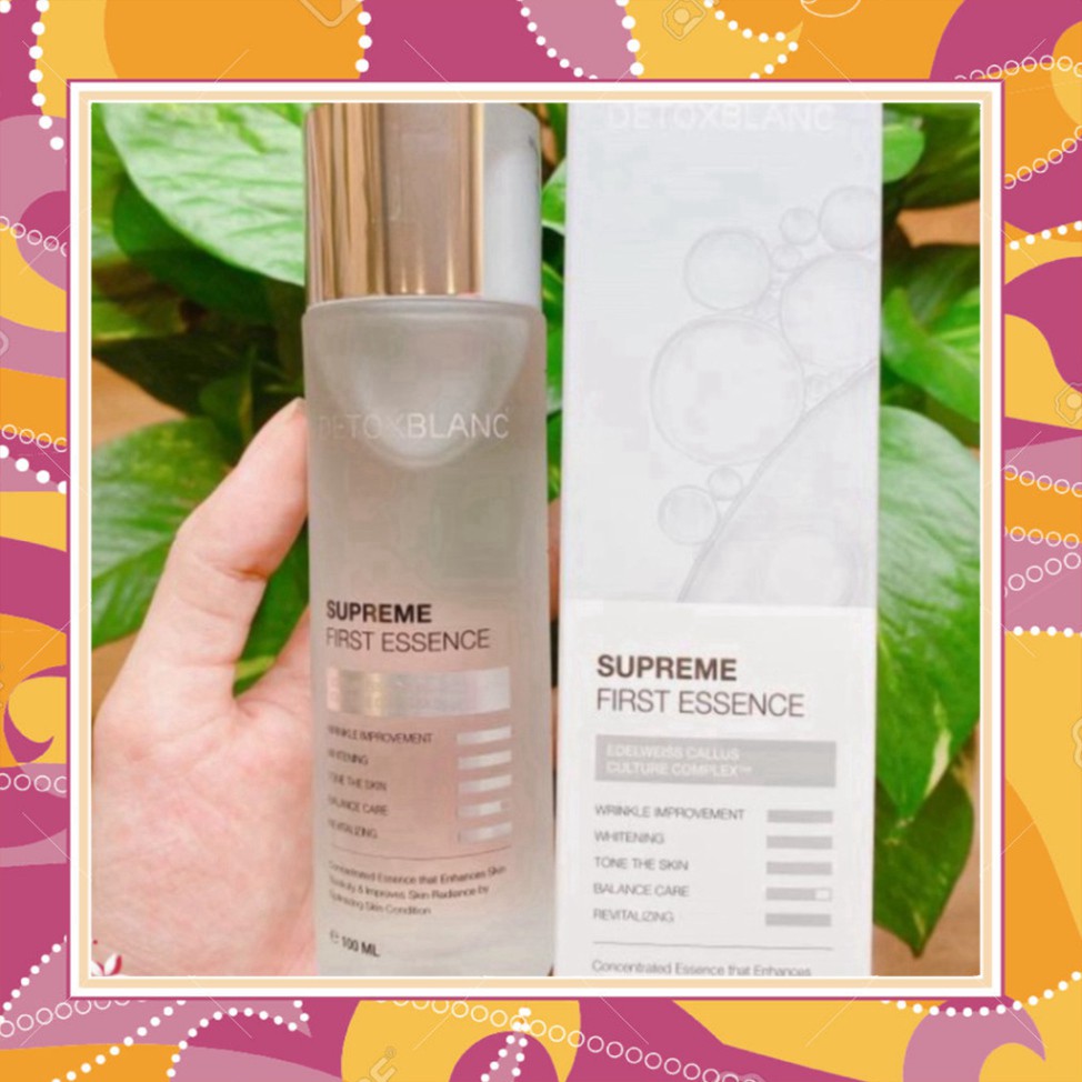 VMPGS MPGS 🔥🔥🔥Nước Thần Supreme First Essence Detox BlanC🔥🔥🔥SẢN PHẨM MỚI NHẤT CỦA DETOXBLANC shopmyphamgiasi PTS